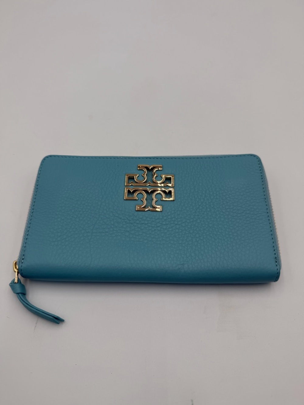 Tory Burch Britten Zip Around Continental Wallet